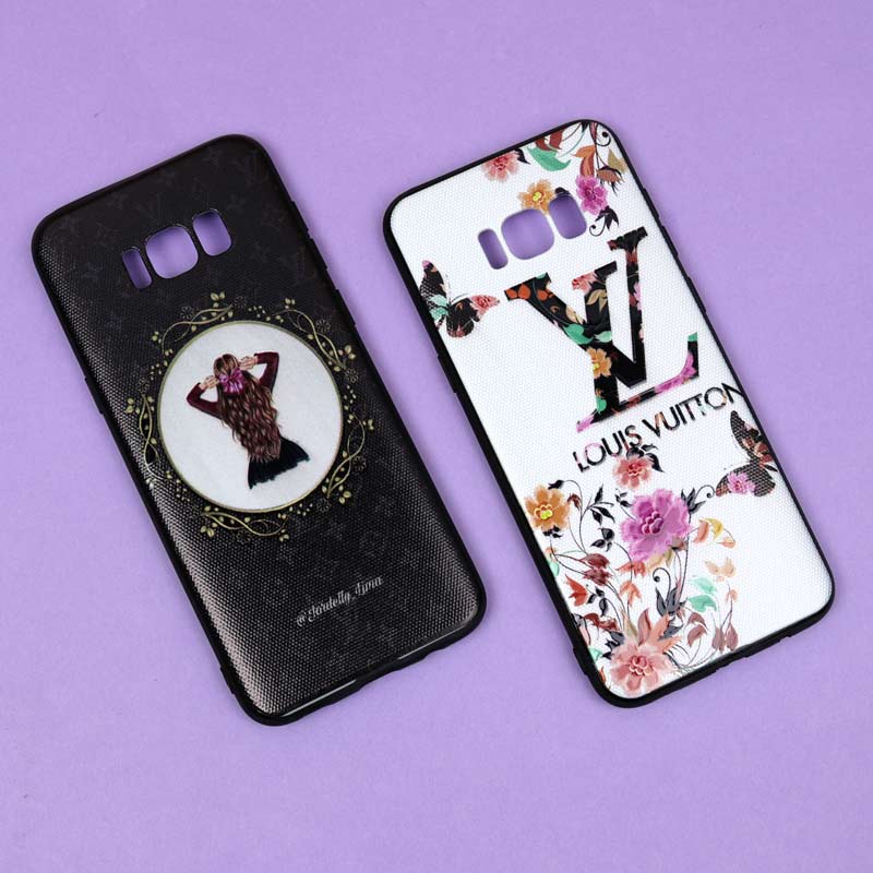 قاب فانتزی برجسته دخترانه سامسونگ S8 Plus سری 3