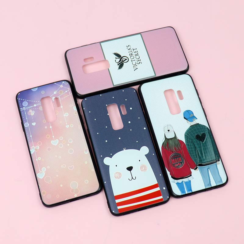 قاب فانتزی برجسته دخترانه سامسونگ S9 Plus سری 7