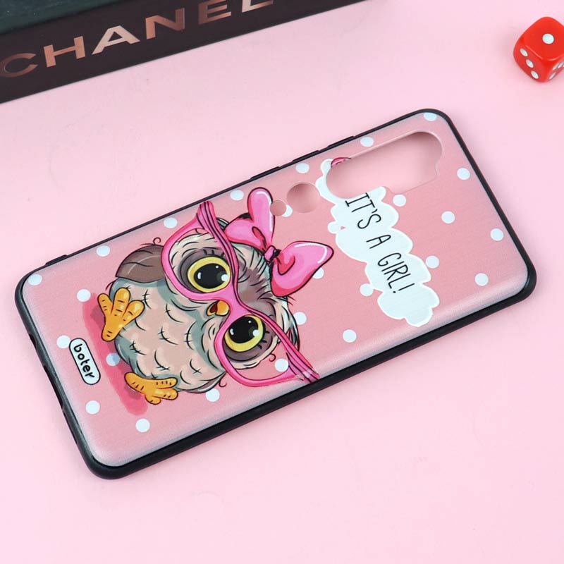 قاب فانتزی برجسته دخترانه شیائومی Mi Note 10 سری 6