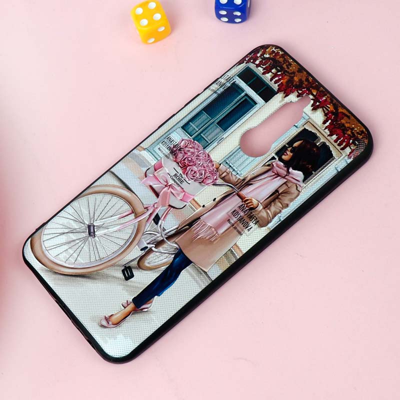 قاب فانتزی برجسته دخترانه شیائومی Redmi 8 سری 10