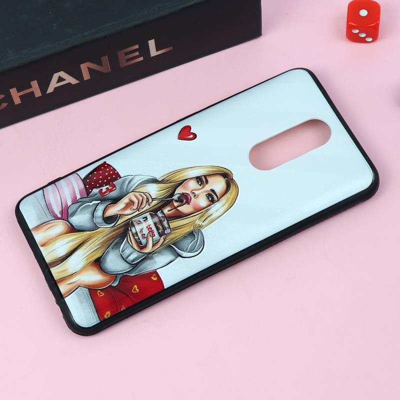 قاب فانتزی برجسته دخترانه شیائومی Redmi 8 سری 6