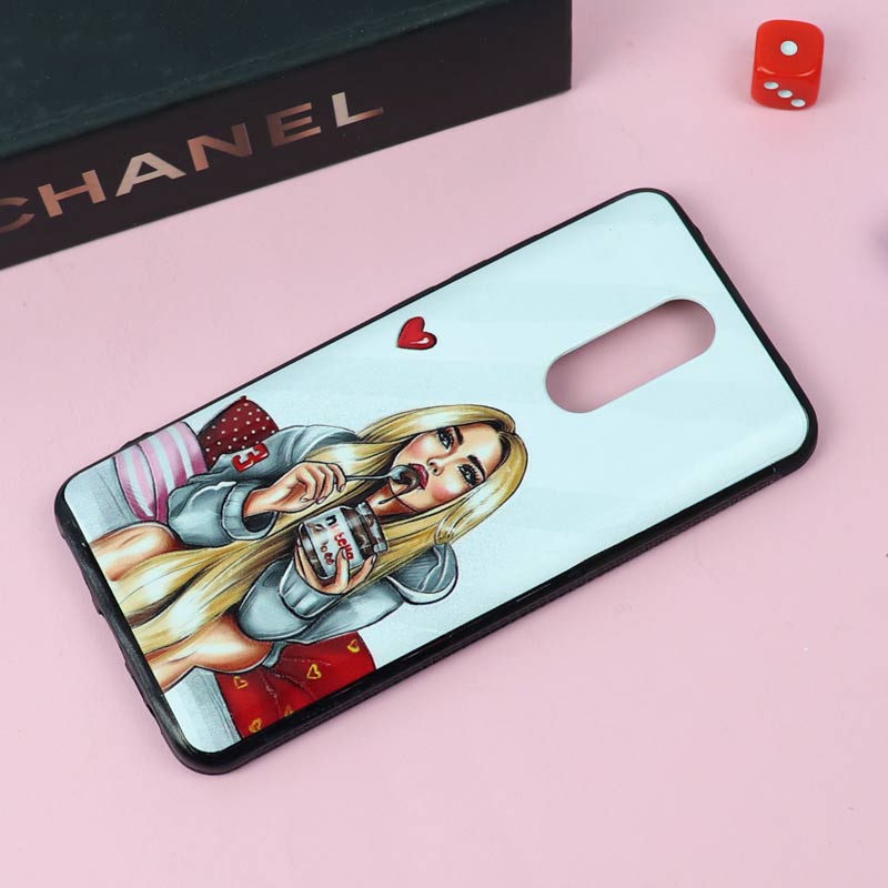 قاب فانتزی برجسته دخترانه شیائومی Redmi 8A سری 6