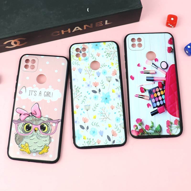 قاب فانتزی برجسته دخترانه شیائومی Redmi 9C سری 6