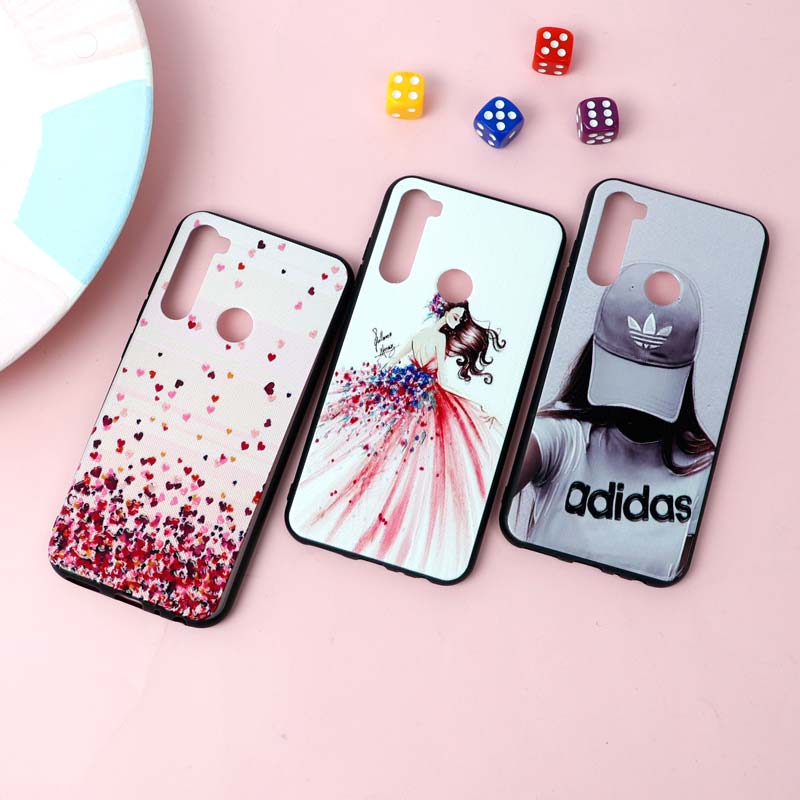 قاب فانتزی برجسته دخترانه شیائومی Redmi Note 8 سری 10