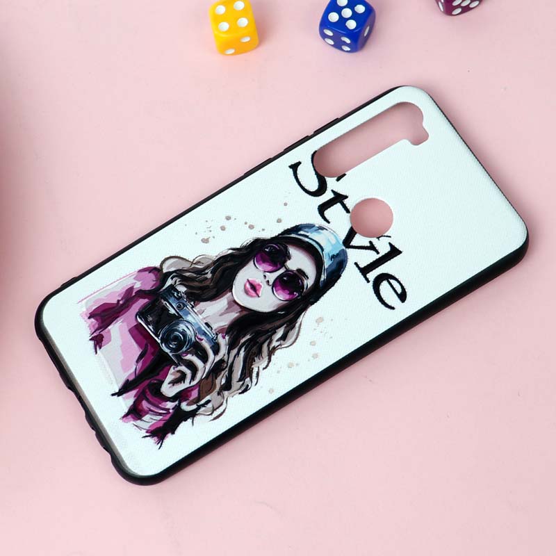 قاب فانتزی برجسته دخترانه شیائومی Redmi Note 8 سری 10