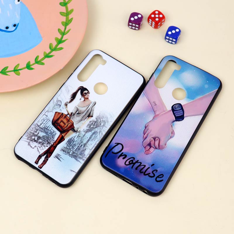 قاب فانتزی برجسته دخترانه شیائومی Redmi Note 8T سری 10