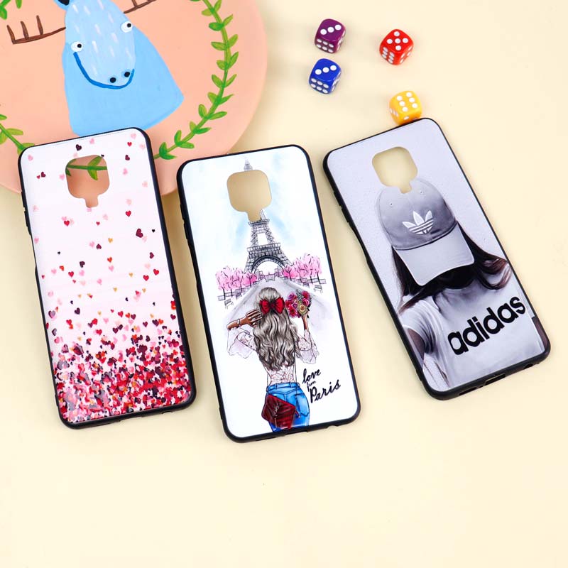 قاب فانتزی برجسته دخترانه شیائومی Redmi Note 9s سری 10