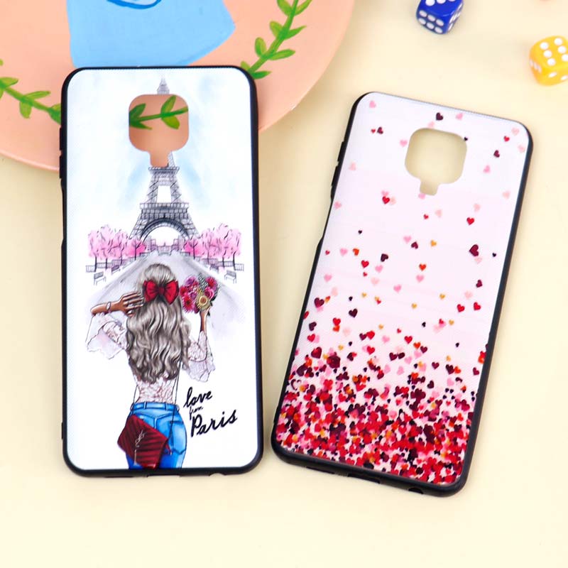 قاب فانتزی برجسته دخترانه شیائومی Redmi Note 9s سری 10
