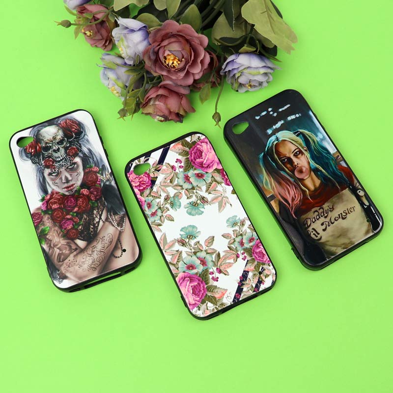 قاب فانتزی برجسته دخترانه آیفون iPhone 4/4s سری 7