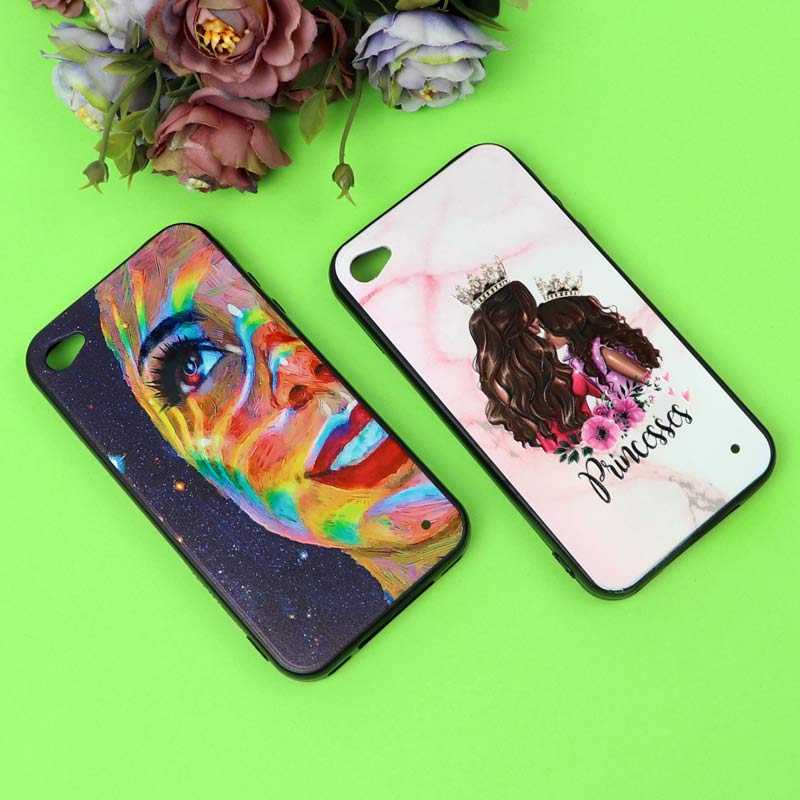 قاب فانتزی برجسته دخترانه آیفون iPhone 4/4s سری 7