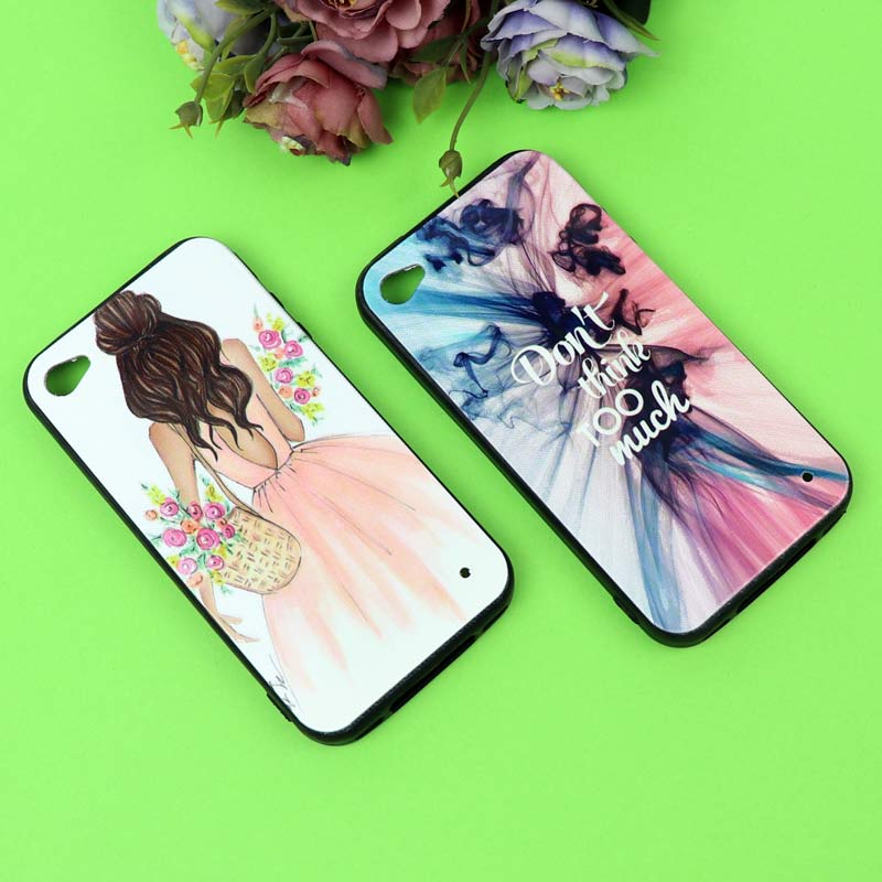 قاب فانتزی برجسته دخترانه آیفون iPhone 4/4s سری 7