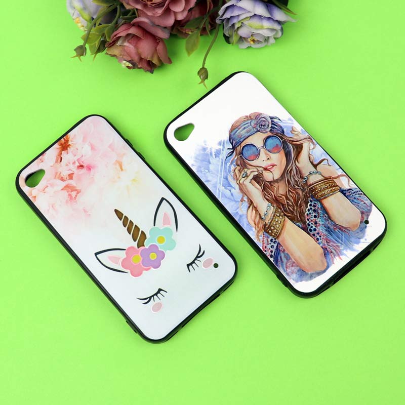 قاب فانتزی برجسته دخترانه آیفون iPhone 4/4s سری 7
