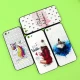 قاب فانتزی برجسته دخترانه آیفون iPhone 5/5s سری 7