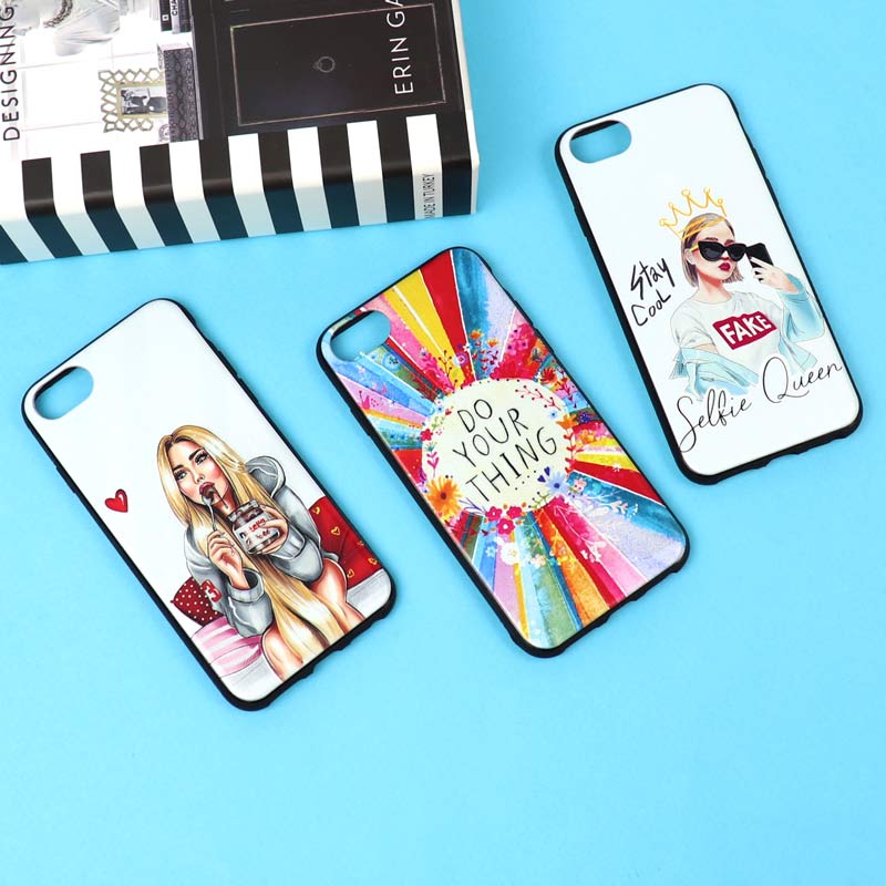 قاب فانتزی برجسته دخترانه آیفون iPhone 6 سری 6