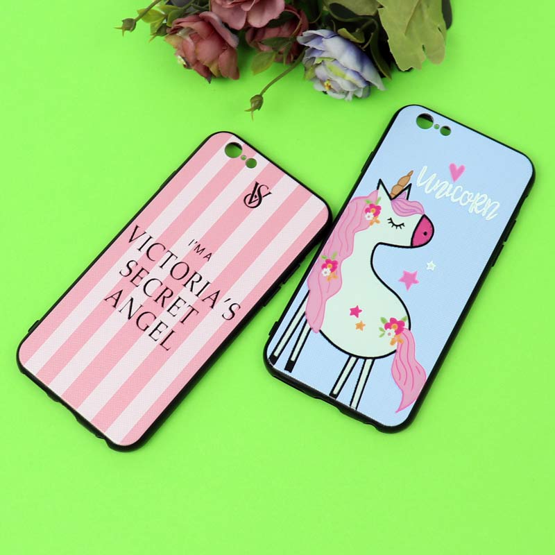 قاب فانتزی برجسته دخترانه آیفون iPhone 6/6s سری 7