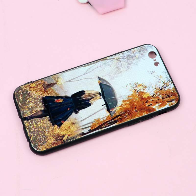 قاب فانتزی برجسته دخترانه آیفون iPhone 6/6s سری 7