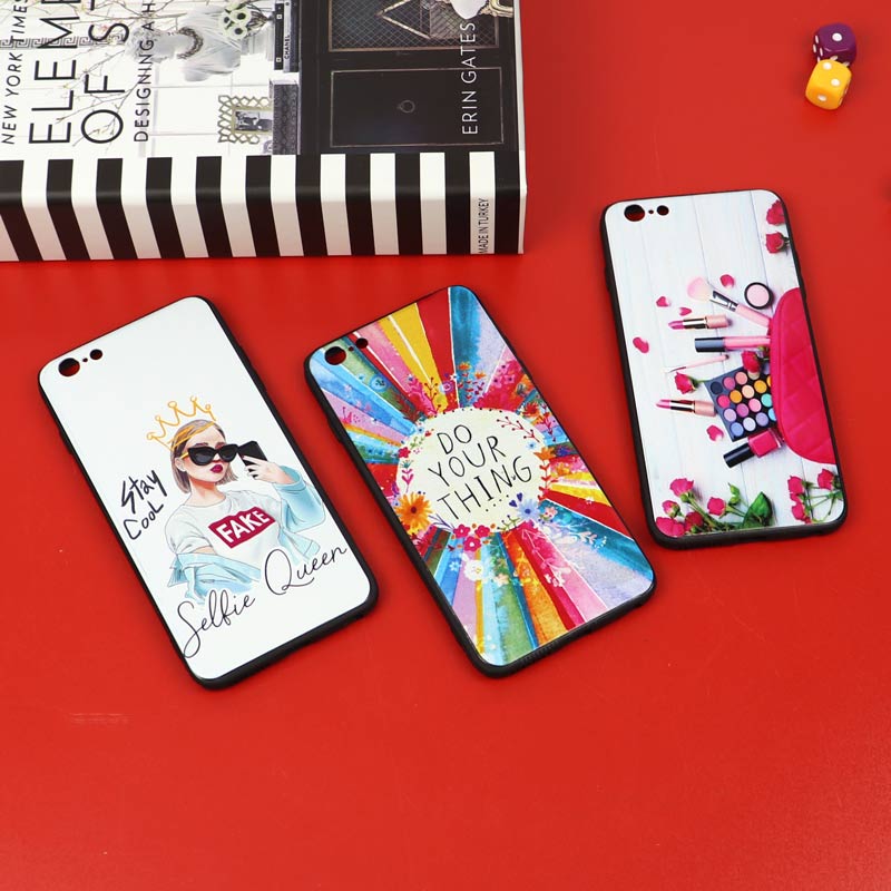 قاب فانتزی برجسته دخترانه آیفون iPhone 6 Plus سری 6