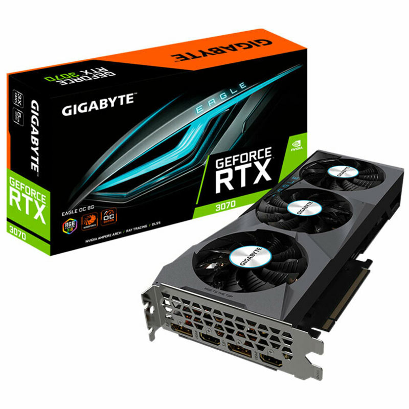 کارت گرافیک GIGABYTE EAGLE GeForce RTX3070 O8G GDDR6X 256Bit