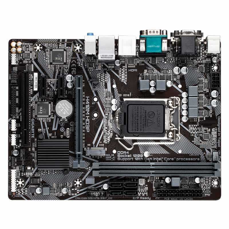 مادربرد گیگابایت H410M HD3P DDR4