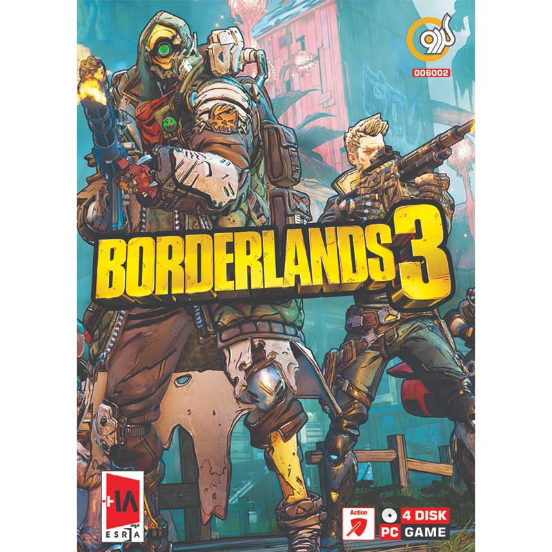 بازی Borderlands 3 4DVD گردو مناسب برای PC