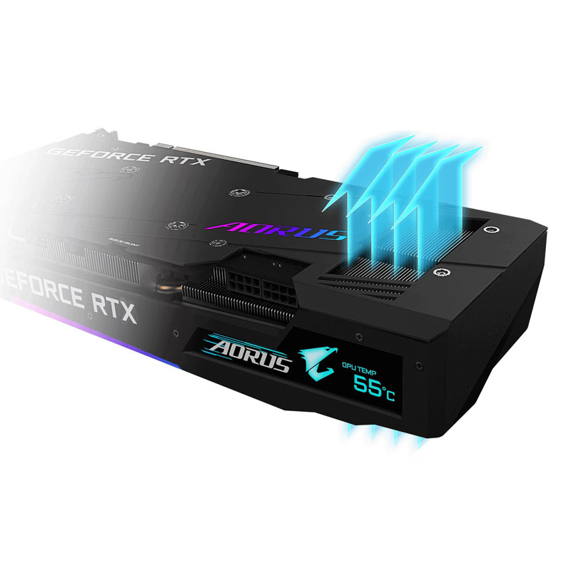 کارت گرافیک GIGABYTE Aorus GeForce RTX3070 Master 8GB GDDR6 256Bit