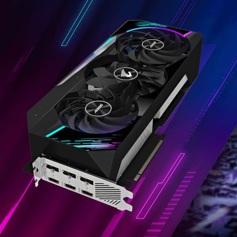 کارت گرافیک GIGABYTE Aorus GeForce RTX3070 Master 8GB GDDR6 256Bit