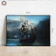 تابلو شاسی God Of War 4 40*60 کد 2