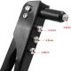 انبر پرچ دستی Hand Riveter سایز 10 اینچ
