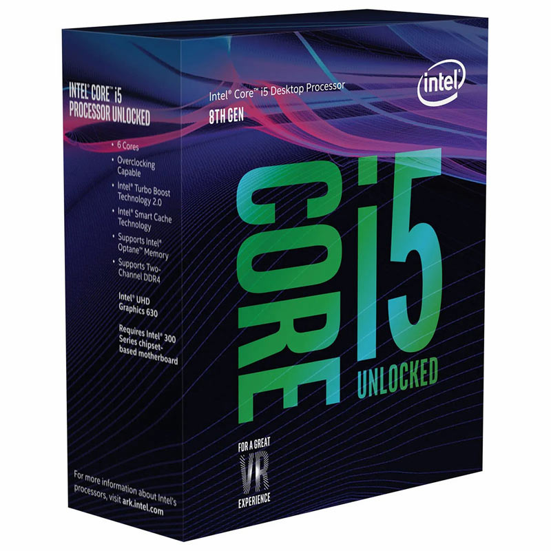 پردازنده اینتل Core i5-8600K Coffee Lake