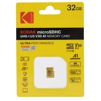 رم میکرو 32 گیگ کداک Kodak Ultra A1 V30 U3 C10 100MB/s