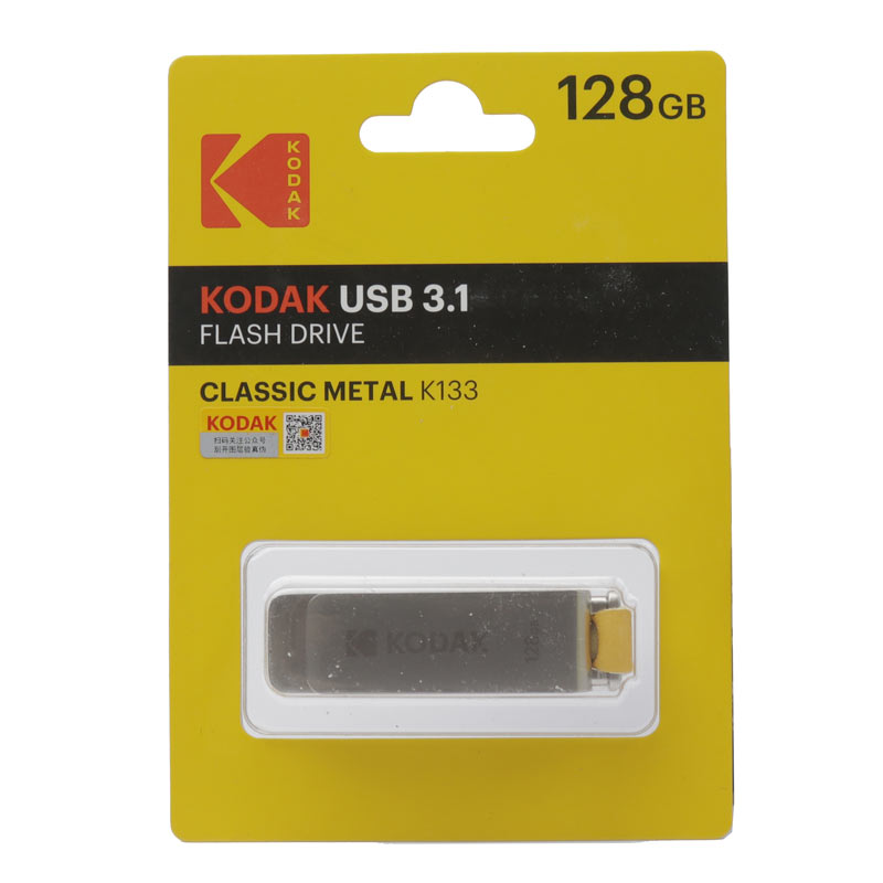 فلش 128 گیگ کداک Kodak Classic K133 USB3.1