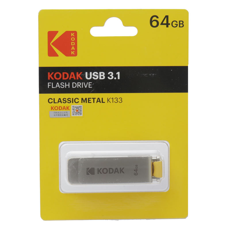 فلش 64 گیگ کداک Kodak Classic K133 USB3.1
