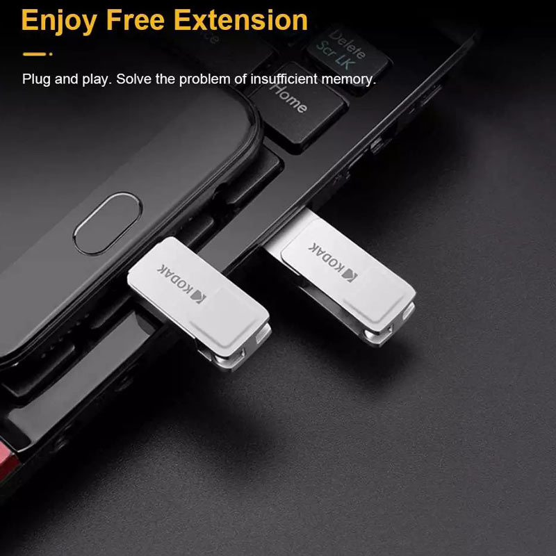 فلش ۶۴ گیگ کداک Kodak Dual K223C