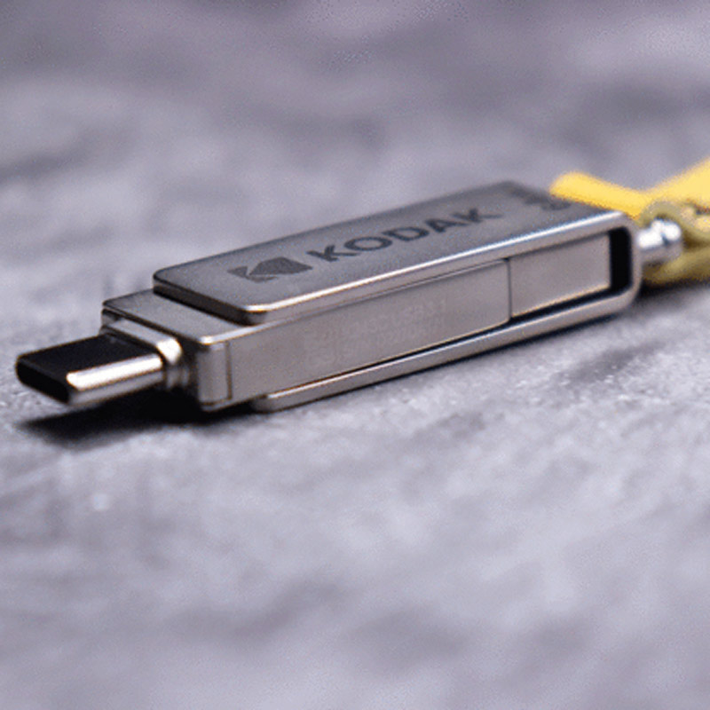 فلش 32 گیگ کداک Kodak Dual K243C OTG Type-C USB3.1