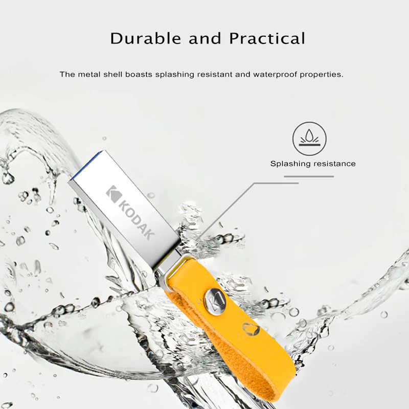 فلش ۱۲۸ گیگ کداک Kodak Mini Metal K123 USB3.1