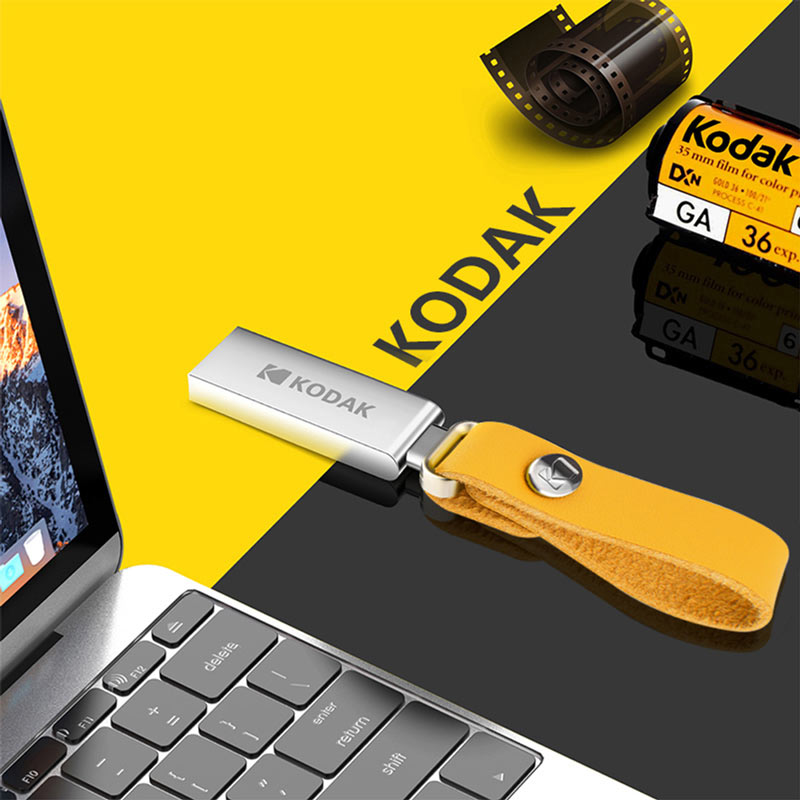فلش ۱۲۸ گیگ کداک Kodak Mini Metal K123 USB3.1