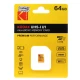 رم میکرو 64 گیگ کداک Kodak Premium U1 C10 85MB/s