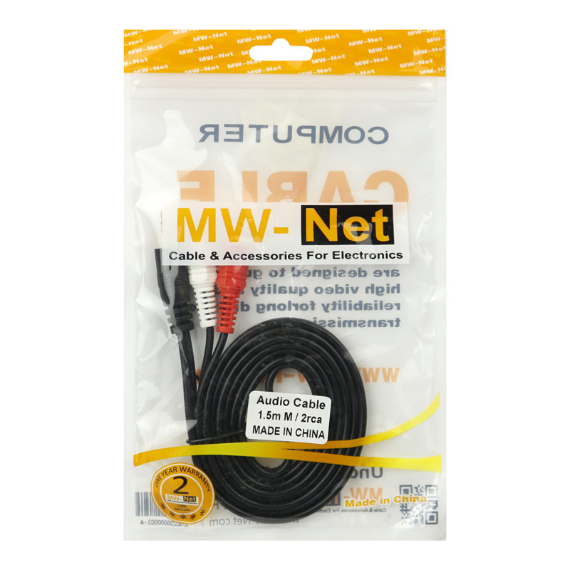 کابل 1 به 2 صدا MW-Net 1.5m