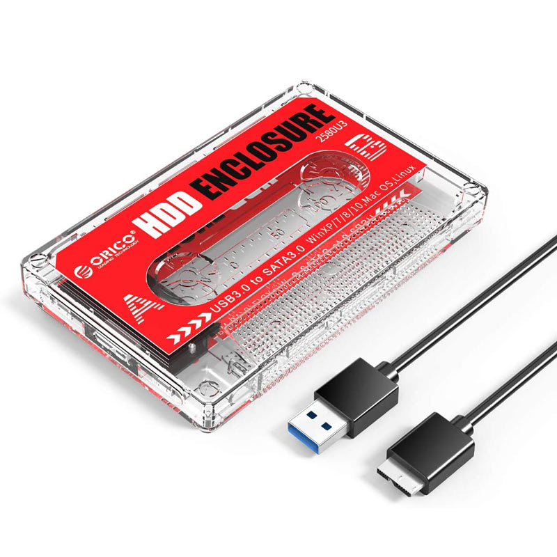 باکس هارد 2.5 اینچی HDD/SSD اوریکو 2580U3