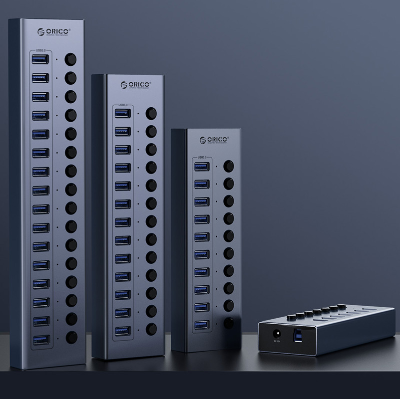 هاب 16 پورت USB3.0 اوریکو BT2U3-16AB