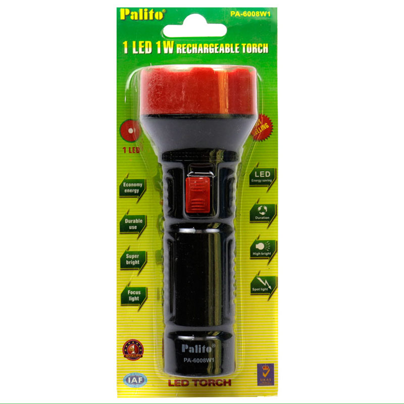 چراغ قوه شارژی Palito PA-8008W1