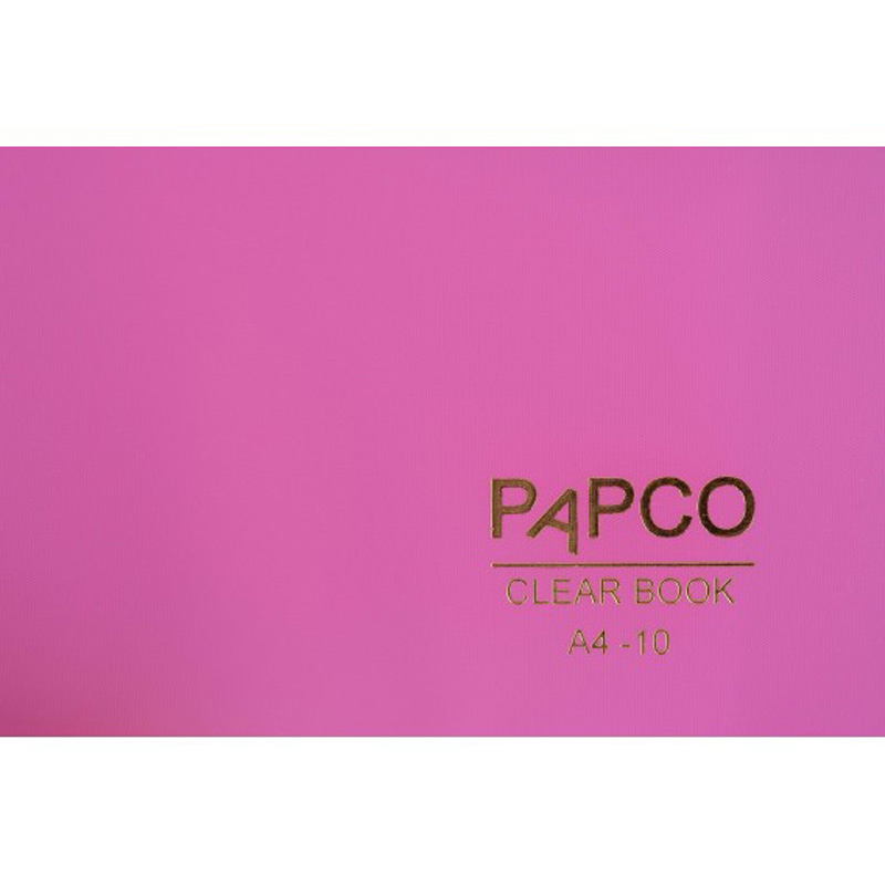 کلیر بوک 10 برگ پاپکو Papco A4-10