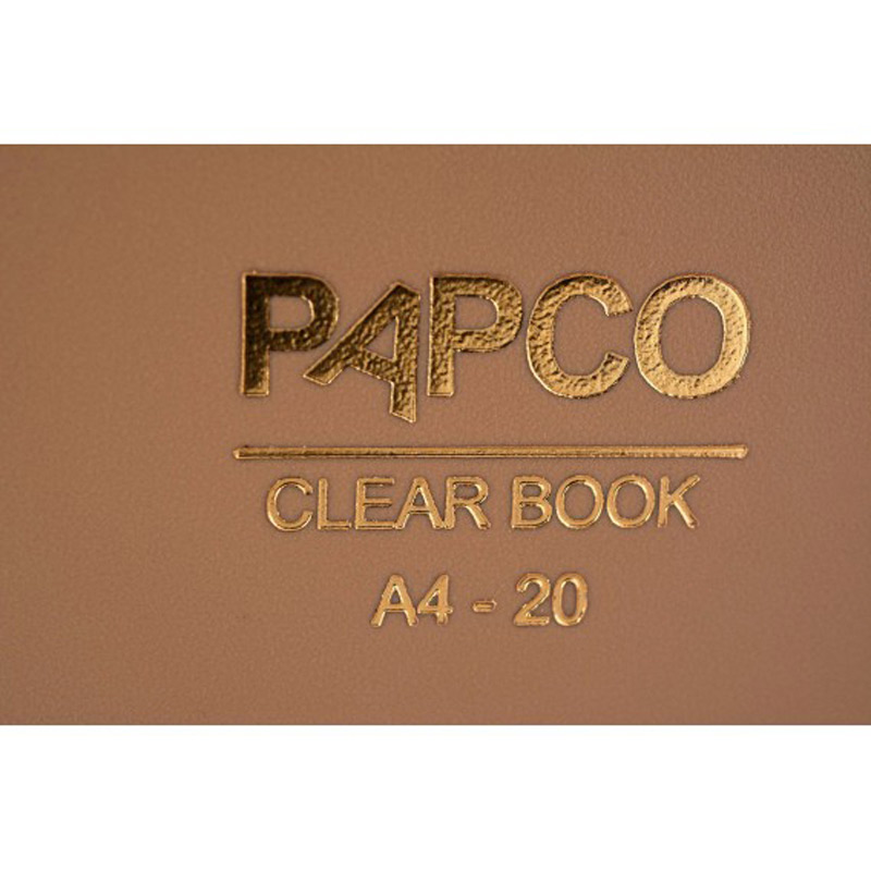 کلیر بوک 20 برگ پاپکو Papco A4-20