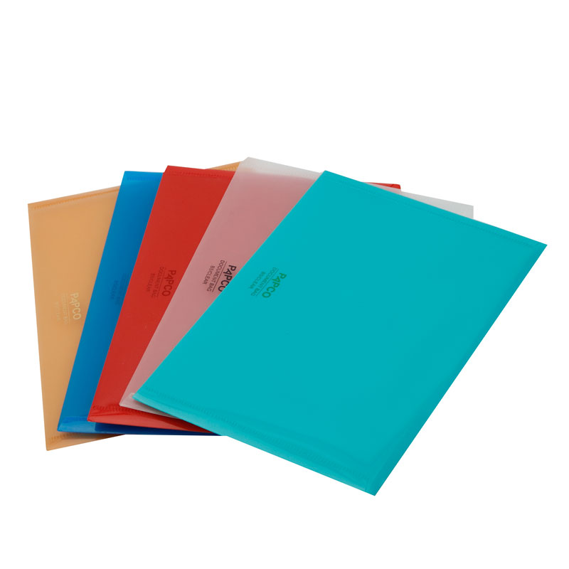 پوشه دکمه دار پاپکو Papco B5-ClearM