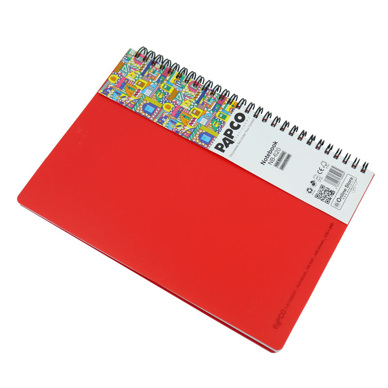 دفتر سیمی 100 برگ پاپکو Papco NB-620