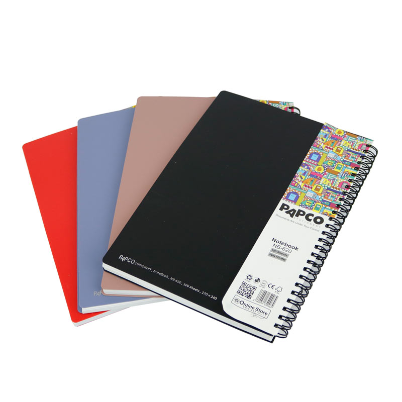دفتر سیمی 100 برگ پاپکو Papco NB-620