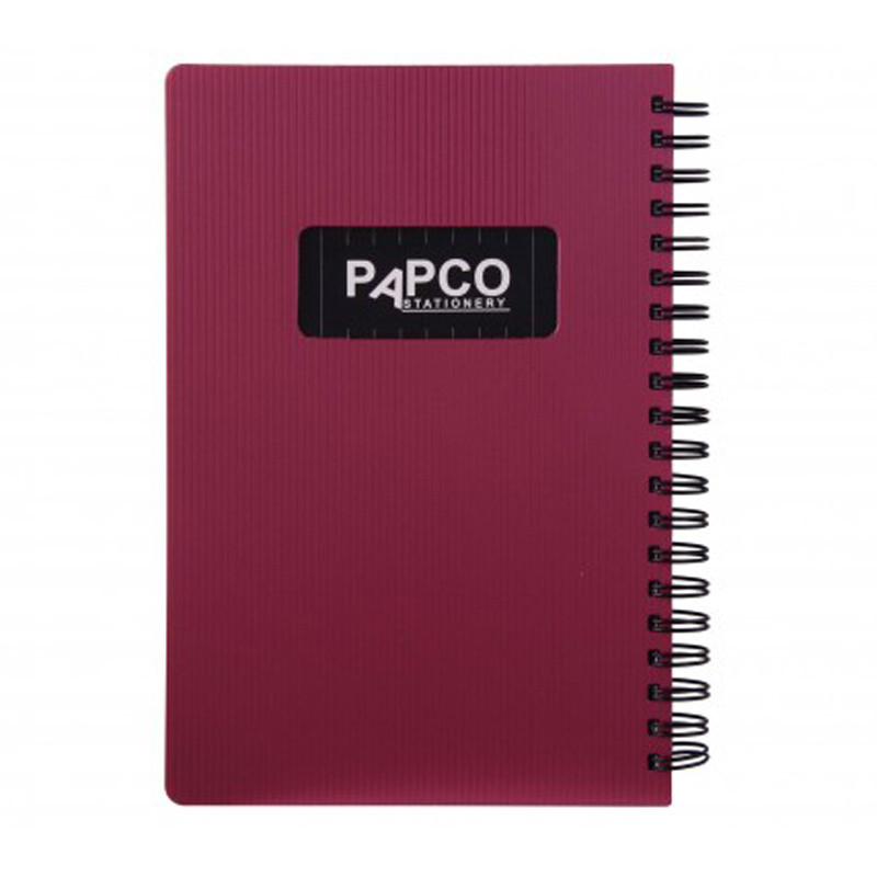دفترچه یادداشت متالیک 100 برگ پاپکو Papco NB-647BC بغل بازشو