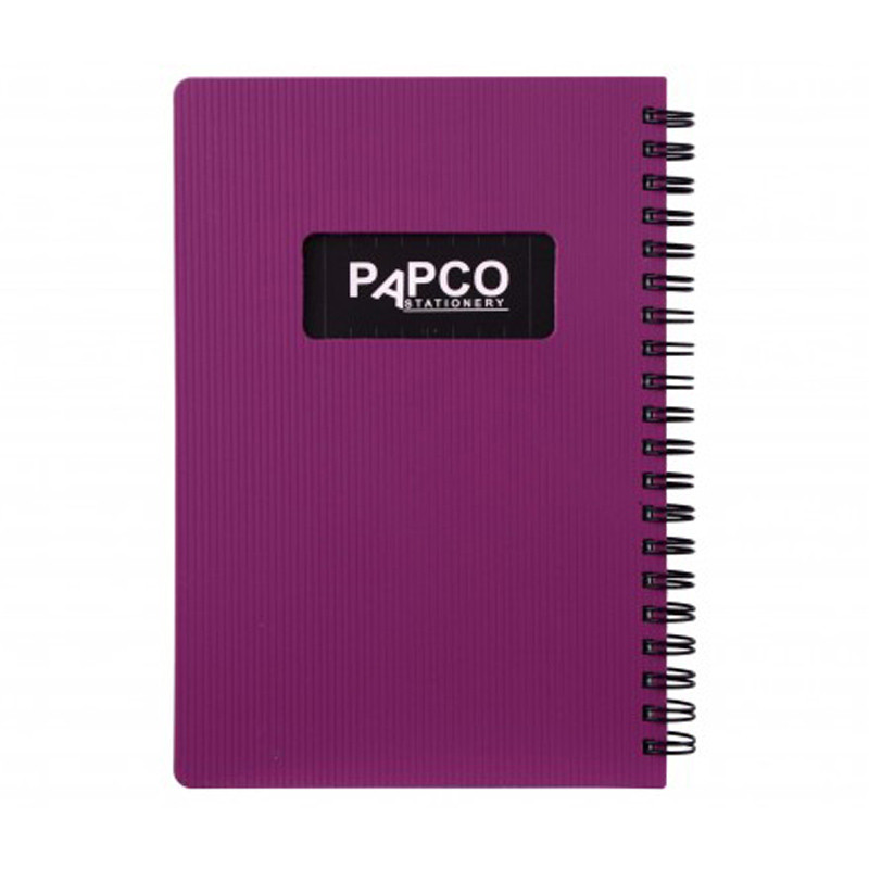 دفترچه یادداشت متالیک 100 برگ پاپکو Papco NB-647BC بغل بازشو