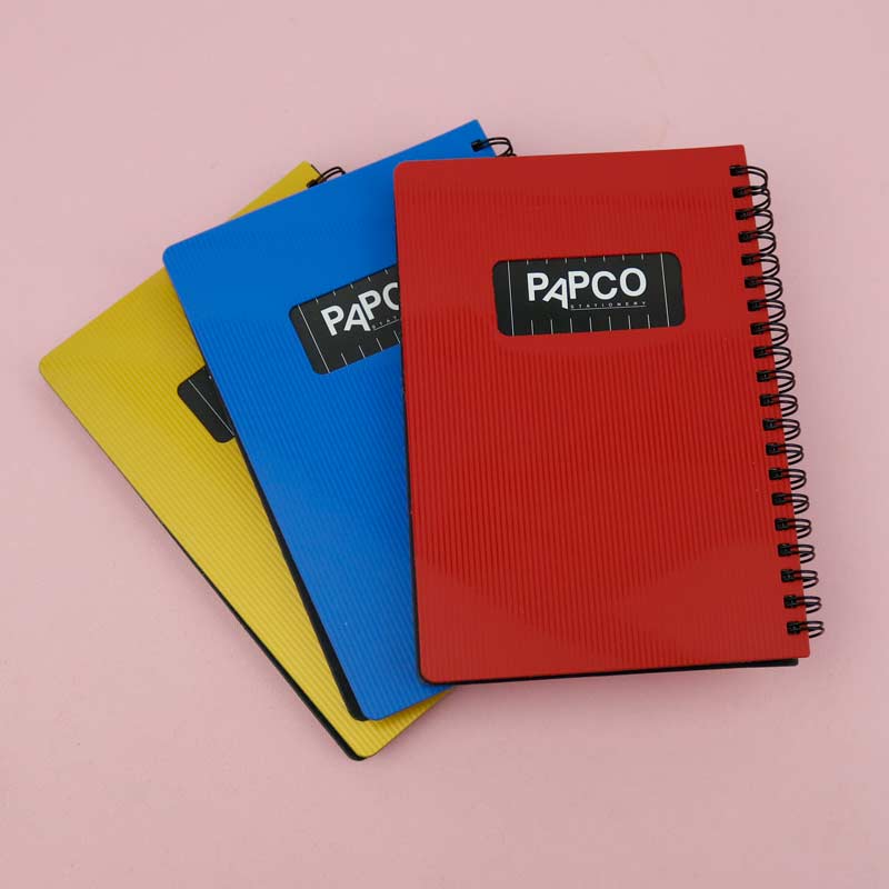 دفترچه یادداشت متالیک 100 برگ پاپکو Papco NB-647BC بغل بازشو