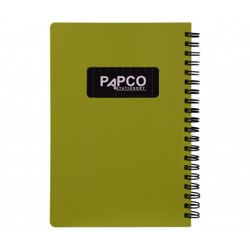 دفترچه یادداشت متالیک 100 برگ پاپکو Papco NB-647BC بغل بازشو